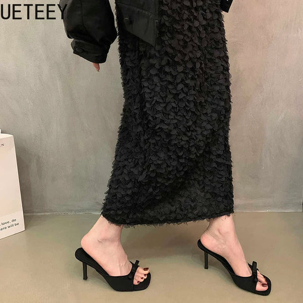 Chic Butterfly Knot Slides